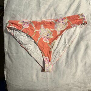 Dippin Daisy's full coverage floral print swimsuit bikini bottom